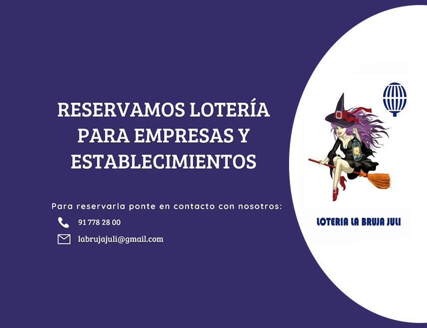 Lotería para empresas y establecimientos